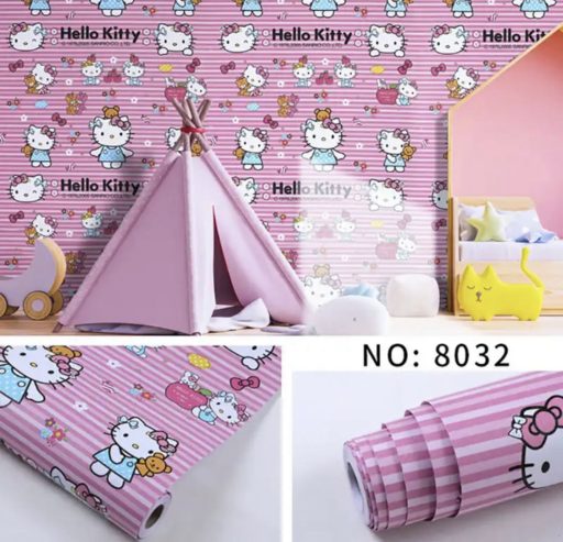Adhesive wall paper