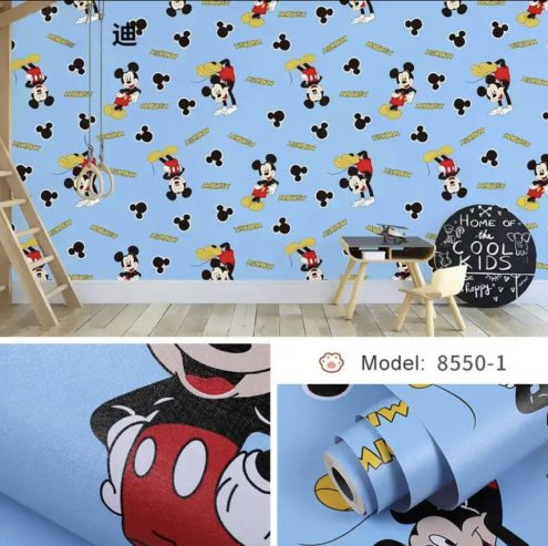 Adhesive wall paper