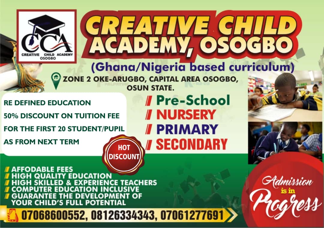 Creative Child Academy, Osogbo