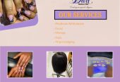 PEDICURE AND MANICURE
