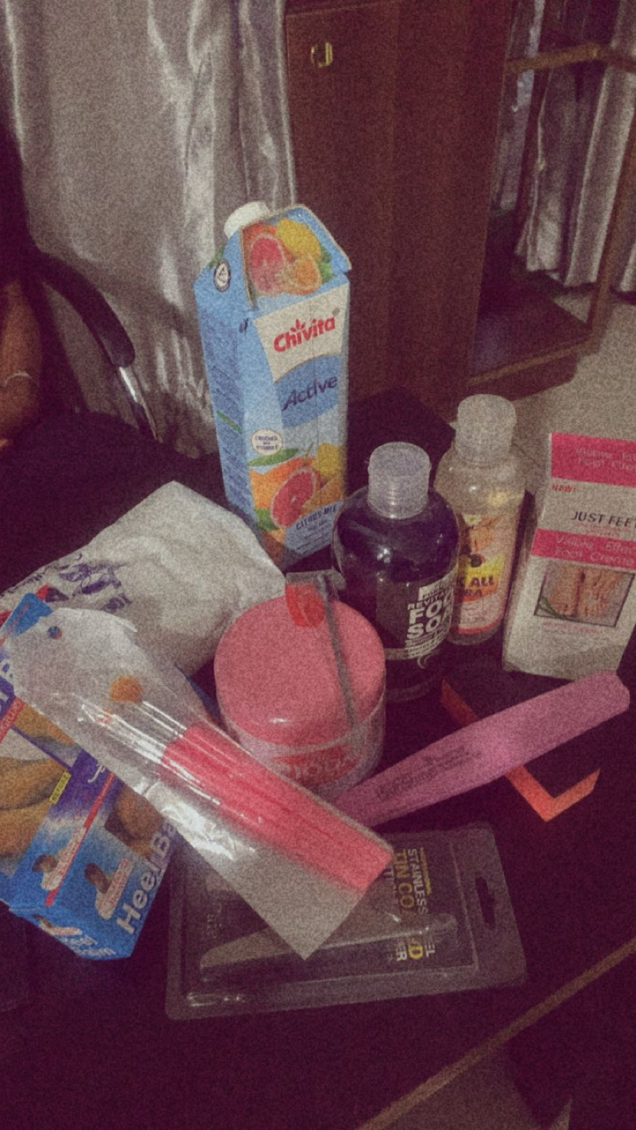 PEDICURE AND MANICURE